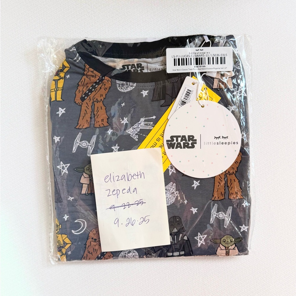 Little Sleepies Star Wars May the force be with you long sleeve set